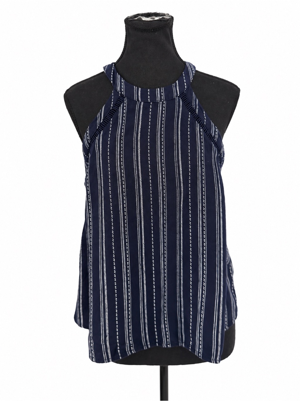Mossimo Supply Co Women’s Size L Navy White Striped